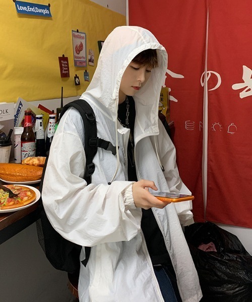 「B.R.U」 ブルゾン FREE グレー メンズ_画像3