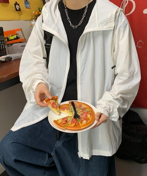 「B.R.U」 ブルゾン FREE グレー メンズ_画像5