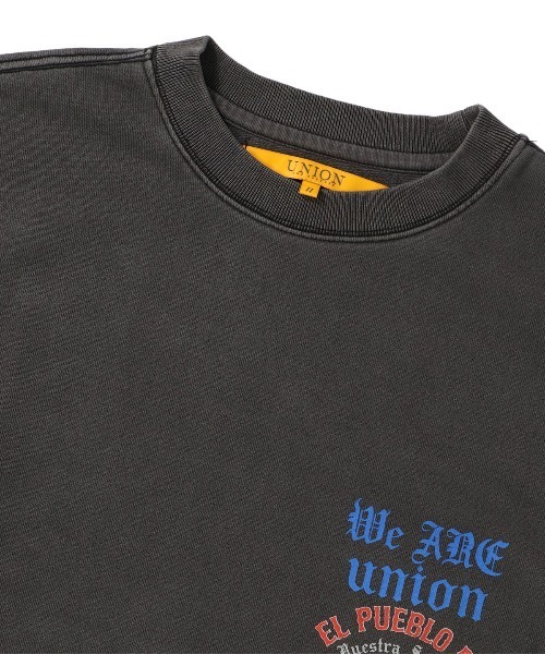 「UNION（UNION TOKYO）」 スウェットカットソー SMALL ブラック メンズ_画像4