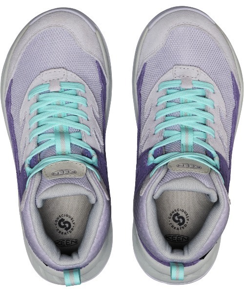 ブーツ HIGHTRAIL MID WP / ハイトレイル ウォータープルーフ / キッズ 防水ハイキングシューズ キッズ 子供 男の子 女の子の画像