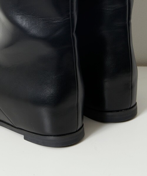 「ATELIER BRUGGE」 ロングブーツ S ブラック レディース_画像8