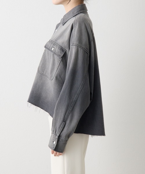 Whim Gazette（ウィム ガゼット） 長袖シャツ FREE サックスブルー