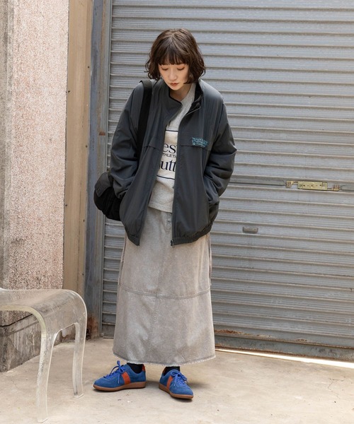 「niko and...」 ブルゾン MEDIUM グレー レディース_画像3