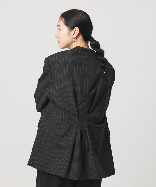 BEAUTY＆YOUTH UNITED ARROWS ジャケット ノーカラージャケット 麻