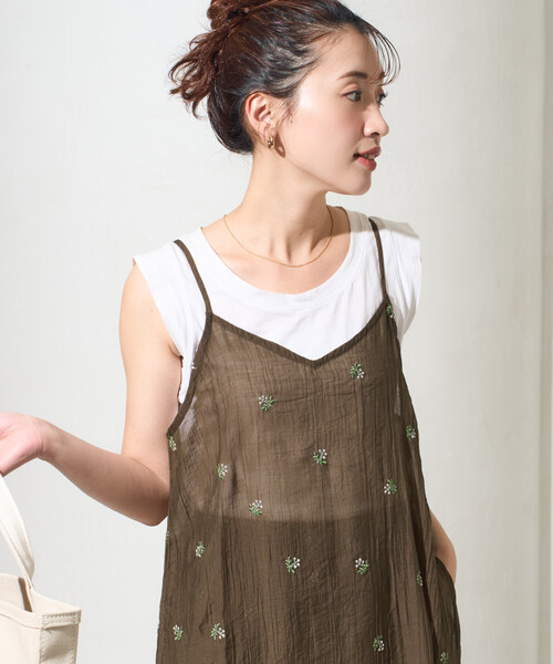 FREAK'S STORE（フリークスストア） ワンピース 限定展開 シアー 小花