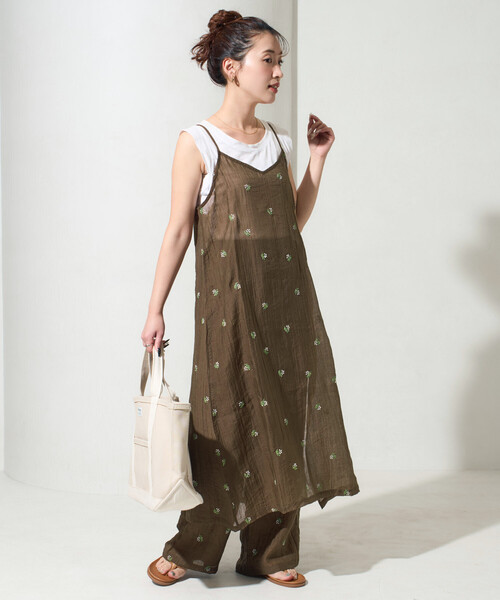 FREAK'S STORE（フリークスストア） ワンピース 限定展開 シアー 小花