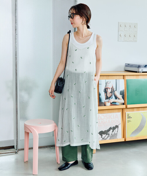FREAK'S STORE（フリークスストア） ワンピース 限定展開 シアー 小花