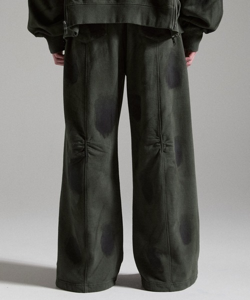 GRANCY ワイドパンツ スウェットパンツ ジャージ 「GRANCY」Dirty