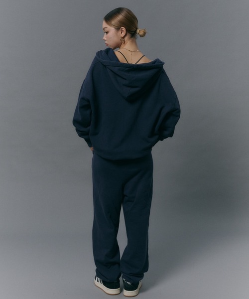 「JUST A NOON」 セットアップ ウィメンズ ネイビー レディース_画像5