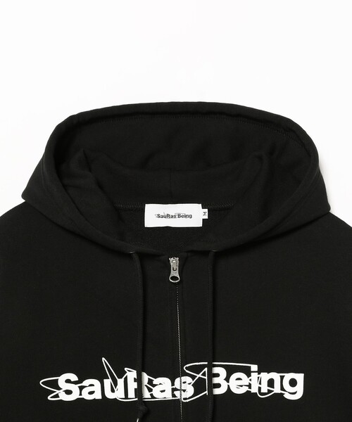 BEAMS T（ビームスT） パーカー SauRas Being / SAU LOGO ZIP HOODIE