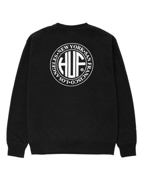 HUF（ハフ） スウェットカットソー X-LARGE アッシュグレー メンズ 