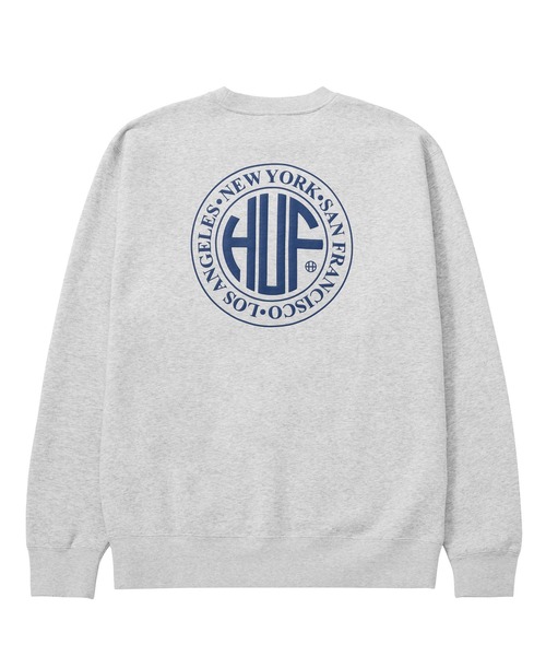 HUF(ハフ) スウェットカットソー X-LARGE アッシュグレー メンズ HUF(ハフ) スウェットカットソー X-LARGE アッシュグレー メンズ