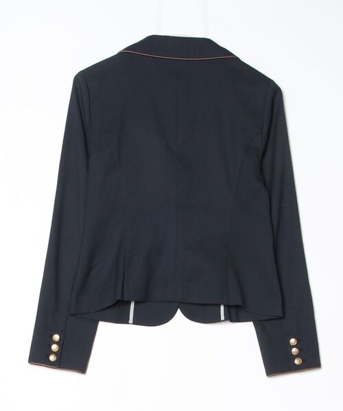 「MISCH MASCH」 テーラードジャケット 38 ネイビー レディース_画像2