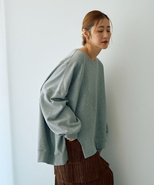 「Editt by YECCA VECCA」 長袖カットソー FREE ブラック レディース_画像2