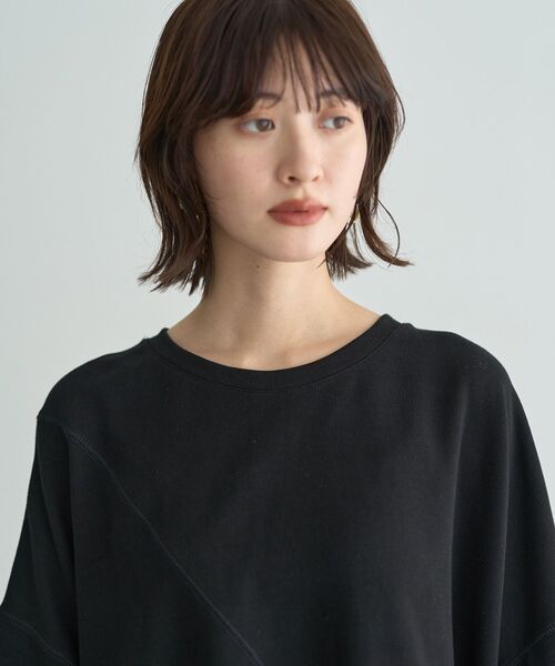 「Editt by YECCA VECCA」 長袖カットソー FREE ブラック レディース_画像8