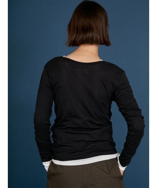 「styling/」 長袖カットソー「Robert P.Millerコラボ」 FREE ブラウン レディース_画像2