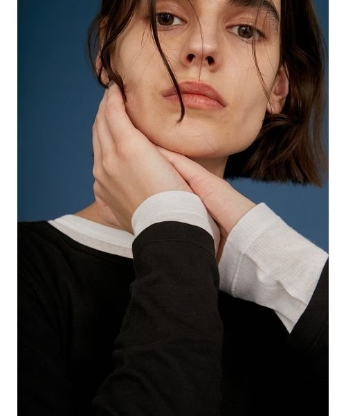 「styling/」 長袖カットソー「Robert P.Millerコラボ」 FREE ブラウン レディース_画像8