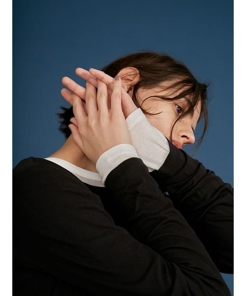 「styling/」 長袖カットソー「Robert P.Millerコラボ」 FREE ブラウン レディース_画像9