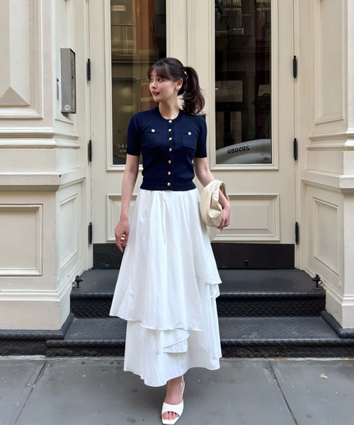 Her lip to スカート Asymmetric Tiered Skirt : ZOZOTOWN Yahoo!店
