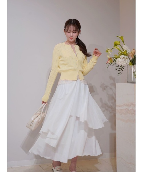 Her lip to スカート Asymmetric Tiered Skirt : ZOZOTOWN Yahoo!店