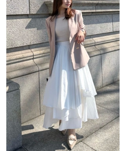 Her lip to スカート Asymmetric Tiered Skirt : ZOZOTOWN Yahoo!店