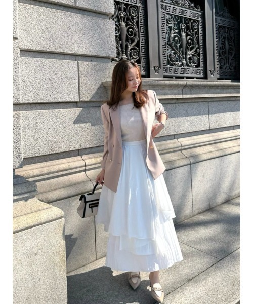 Her lip to スカート Asymmetric Tiered Skirt : ZOZOTOWN Yahoo!店