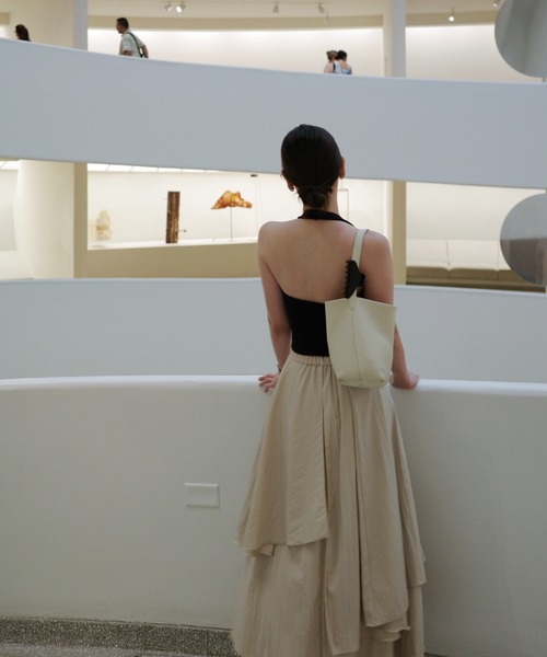 Her lip to ロング スカート Asymmetric Tiered Skirt : ZOZOTOWN
