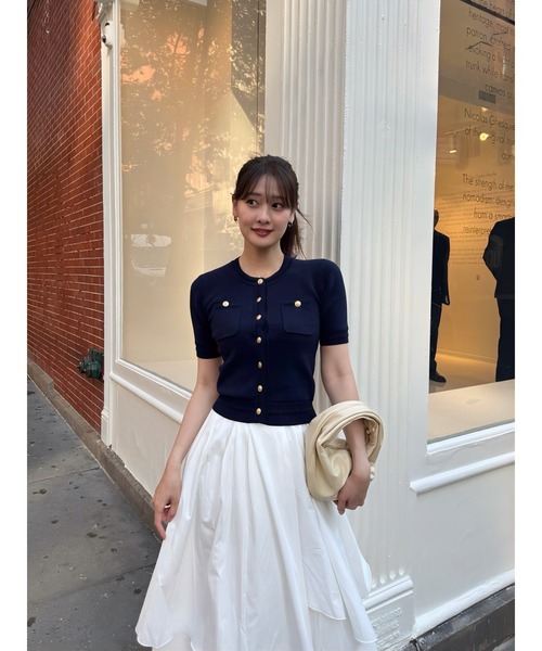 Her lip to ロング スカート Asymmetric Tiered Skirt : ZOZOTOWN