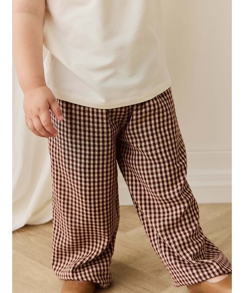 JAMIE KAY（ジェイミーケイ） パンツ ロングパンツ Cinnamon Gingham 