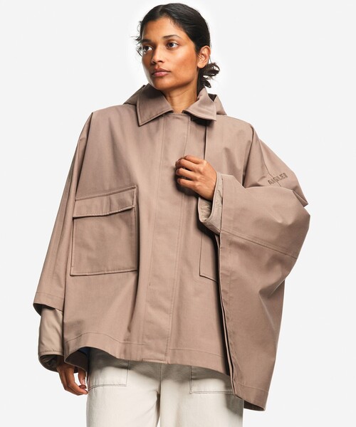 AIGLE（エーグル） レインコート カッパ 透湿防水 ショートケープ