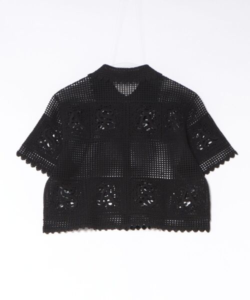 ALLSAINTS（オールセインツ） ポロシャツ ポロ KYRA CROCHET CROPPED