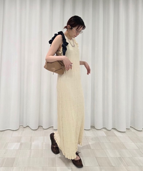 ショルダーバッグ バッグ MEDI PUFFY TWIN FORM NYLON BAG レディースの画像