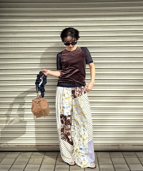 ショルダーバッグ バッグ MEDI PUFFY TWIN FORM NYLON BAG レディースの画像