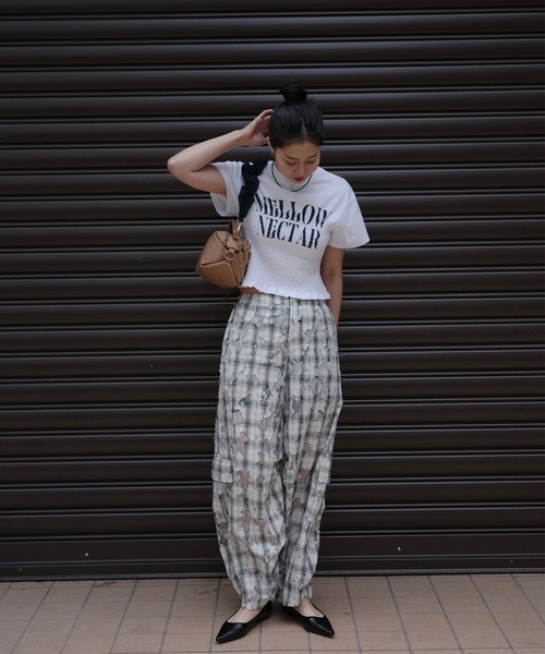 ショルダーバッグ バッグ MEDI PUFFY TWIN FORM NYLON BAG レディースの画像