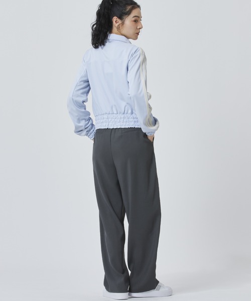 ジャージ 「adidas×アルペン限定モデル」アディダス adidas W SMOCKED TRACKTOP AP レディースの画像