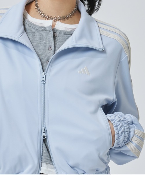 ジャージ 「adidas×アルペン限定モデル」アディダス adidas W SMOCKED TRACKTOP AP レディースの画像