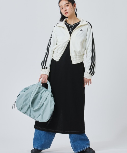 ジャージ 「adidas×アルペン限定モデル」アディダス adidas W SMOCKED TRACKTOP AP レディースの画像