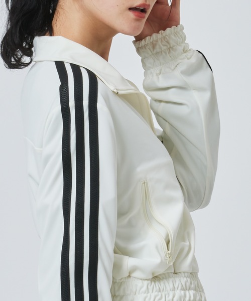 ジャージ 「adidas×アルペン限定モデル」アディダス adidas W SMOCKED TRACKTOP AP レディースの画像