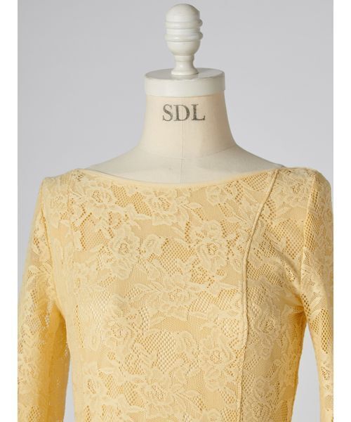 美品 スナイデル snidel 総レース半袖ワンピース    レディース 1 SNIDEL(スナイデル) / 25ss/ボリュームフリルレースワンピース/半袖