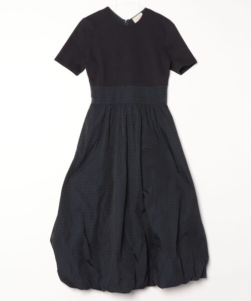 「UNITED ARROWS」 ドッキングワンピース 36 ブラック レディース