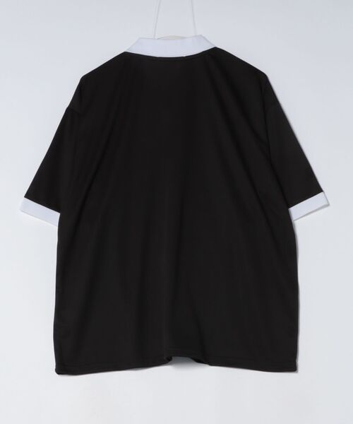 8 tシャツ チェック貼り付けサッカーTシャツ メンズ レディース