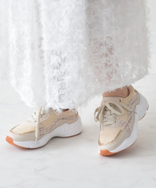 「Bridget Birkin」 ローカットスニーカー L ブラック レディース_画像5
