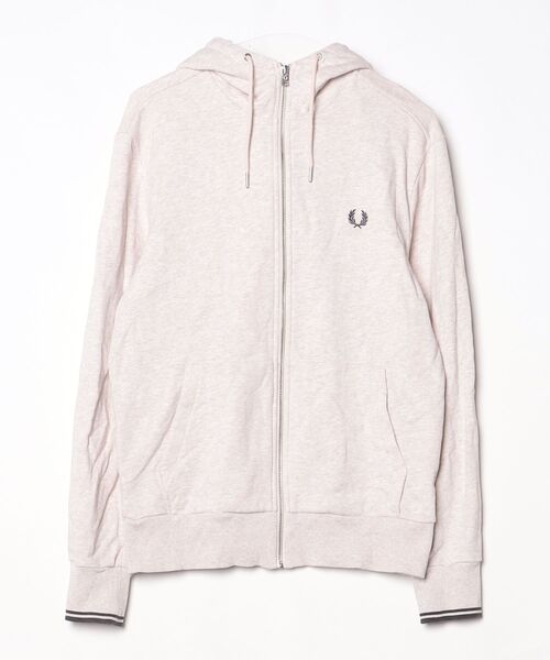 FRED PERRY（フレッドペリー） ジップアップパーカー M ピンク メンズ 