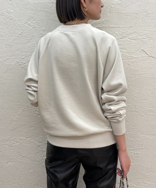 「LOUNGEDRESS」 スウェットカットソー FREE オフホワイト レディース_画像8
