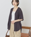 uvカット ブラウス シャツ 「接触冷感・UV...の詳細画像3