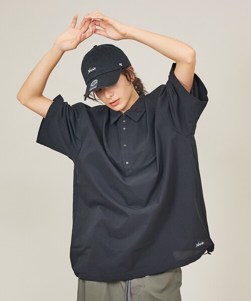 tシャツ 「NANGA / ナンガ」DotAir(R) コンフィー ポロシャツ / 通気性・吸汗速乾 / N2610-1M096A メンズ レディースの画像