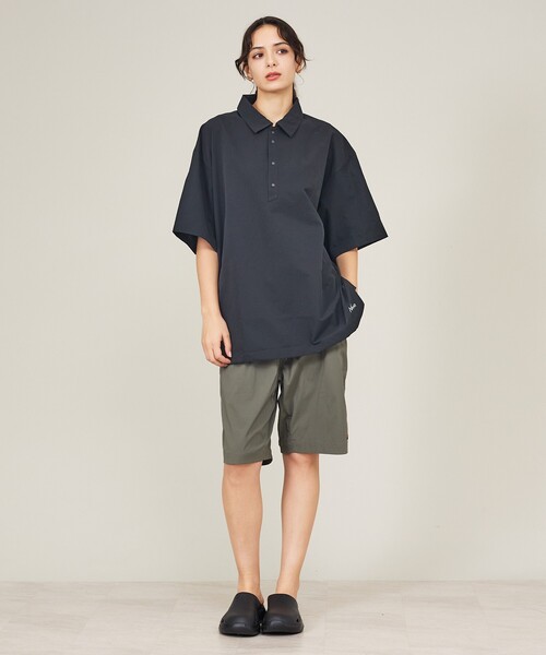 tシャツ 「NANGA / ナンガ」DotAir(R) コンフィー ポロシャツ / 通気性・吸汗速乾 / N2610-1M096A メンズ レディースの画像