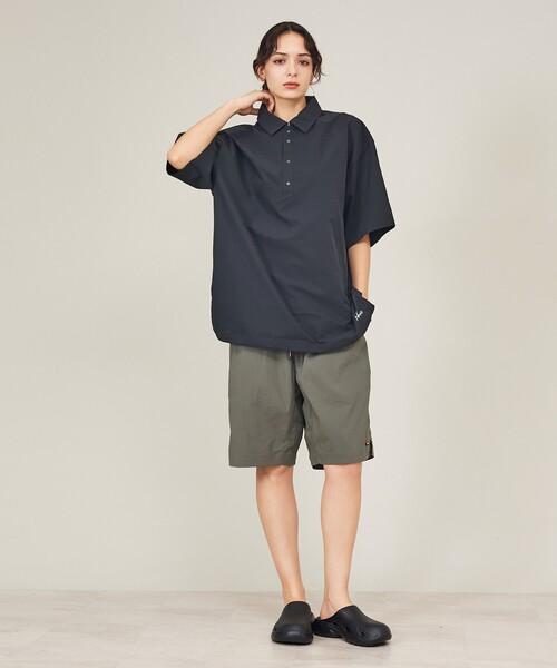 tシャツ 「NANGA / ナンガ」DotAir(R) コンフィー ポロシャツ / 通気性・吸汗速乾 / N2610-1M096A メンズ レディースの画像