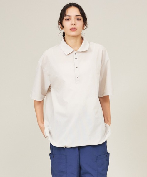 tシャツ 「NANGA / ナンガ」DotAir(R) コンフィー ポロシャツ / 通気性・吸汗速乾 / N2610-1M096A メンズ レディースの画像