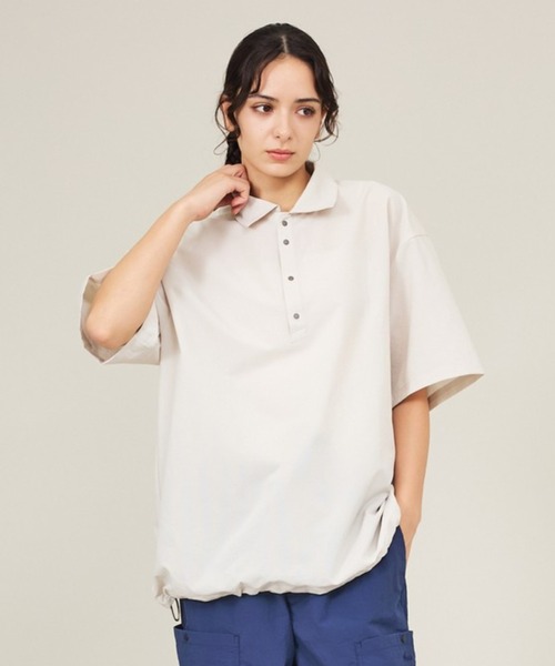 tシャツ 「NANGA / ナンガ」DotAir(R) コンフィー ポロシャツ / 通気性・吸汗速乾 / N2610-1M096A メンズ レディースの画像